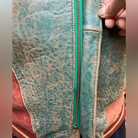 Vintage genuine Mark Buchanan Pelle Pelle moto jacket, size 40 - Picture 11 of 16